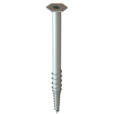 Pila de tornillo de tierra de refuerzo